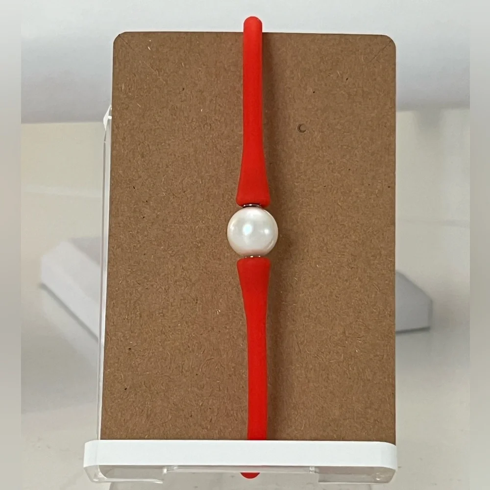FRESH WATER PEARL | Silicone Bracelet | NEW!